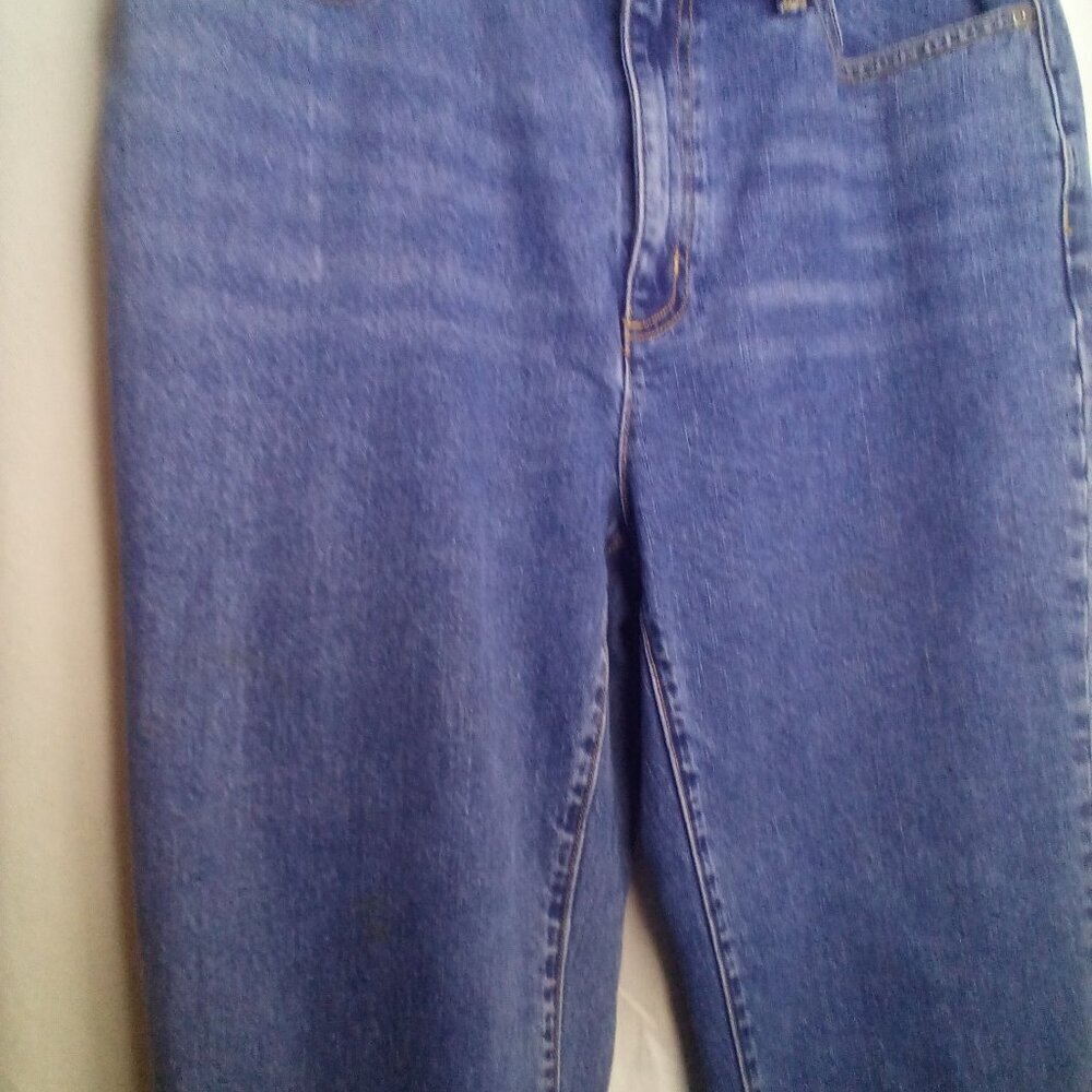 Lands' End Jeans 10 Women High Rise Straight Blue - Picture 12 of 15